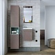 Бриклаер Мебель для ванной Кристалл 40 софт графит/ясень анкор темный – фотография-16